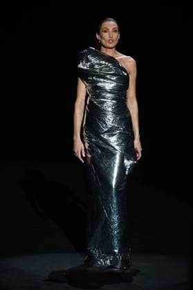 A model wears at collection runway a creation from Mans during Pasarela Cibeles Mercedes-Benz Fashion Week Madrid 2025 in Madrid, on Thursday ,20 February 2025. Cordon Press 
