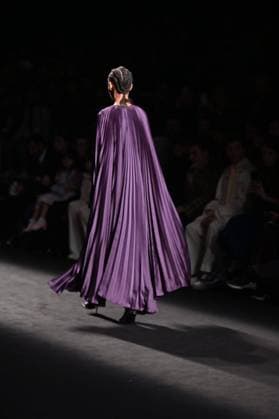 A model wears at collection runway a creation from Mans during Pasarela Cibeles Mercedes-Benz Fashion Week Madrid 2025 in Madrid, on Thursday ,20 February 2025. Cordon Press 