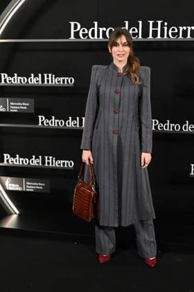 Pedro del Hierro presents his OI25 26 El Pellizco collection at the 81st edition of MBFWM Norma Ruiz poses at the Pedro del Hierro photocall during the presentation of his OI25 26 El Pellizco collection at the 81st edition of MBFWM, February 20, 2025, in Madrid Spain FASHION MERCEDES BENZ FASHION WEEK FAMOUS DESIGNERS José Madrid Madrid Spain  Copyright: xJosÃ xOlivax 6532236