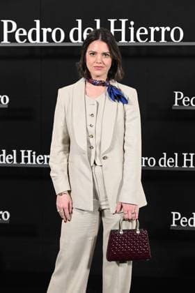 Pedro del Hierro presents its OI25 26 El Pellizco collection at the 81st edition of MBFWM Isabelle Junot poses at the Pedro del Hierro photocall during the presentation of its OI25 26 El Pellizco collection at the 81st edition of MBFWM, on February 20, 2025, in Madrid Spain FASHION MERCEDES BENZ FASHION WEEK FAMOUS DESIGNERS José Madrid Madrid Madrid Spain  Copyright: xJosÃ xOlivax 6532256