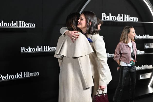 Pedro del Hierro presents his OI25 26 El Pellizco collection at the 81st edition of MBFWM Tamara Falcó and Isabelle Junot during the photocall of Pedro del Hierro during the presentation of his OI25 26 El Pellizco collection at the 81st edition of MBFWM, on February 20, 2025, in Madrid Spain FASHION MERCEDES BENZ FASHION WEEK FAMOUS DESIGNERS José Madrid Madrid Madrid Spain  Copyright: xJosÃ xOlivax 6532278