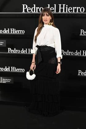 Pedro del Hierro presents its OI25 26 El Pellizco collection at the 81st edition of MBFWM Sara Carbonero poses at the Pedro del Hierro photocall during the presentation of its OI25 26 El Pellizco collection at the 81st edition of MBFWM, on February 20, 2025, in Madrid Spain FASHION MERCEDES BENZ FASHION WEEK FAMOUS DESIGNERS José Madrid Madrid Madrid Spain  Copyright: xJosÃ xOlivax 6532287