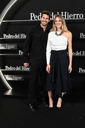 Pedro del Hierro presents his OI25 26 El Pellizco collection at the 81st edition of MBFWM Cesc Escolà and Marta Verona pose at the Pedro del Hierro photocall during the presentation of his OI25 26 El Pellizco collection at the 81st edition of MBFWM, on February 20, 2025, in Madrid Spain FASHION MERCEDES BENZ FASHION WEEK FAMOUS DESIGNERS José Madrid Madrid Madrid Spain  Copyright: xJosÃ xOlivax 6532339
