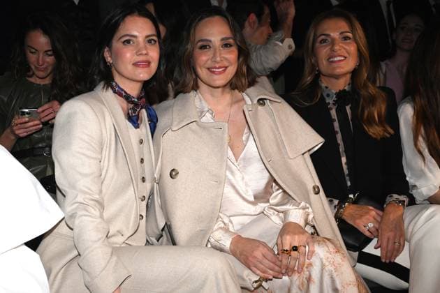 Pedro del Hierro fashion show at the 81st edition of MBFWM Isabelle Junot, Tamara Falcó and Marie Castellvi Dépée and Isabel Jiménez during the Pedro del Hierro fashion show at the 81st edition of MBFWM, on February 20, 2025, in Madrid Spain PEDRO DEL HIERRO SHOW MBFWM FAMOUS MODELS José Madrid Madrid Spain  Copyright: xJosÃ xOlivax 6532549