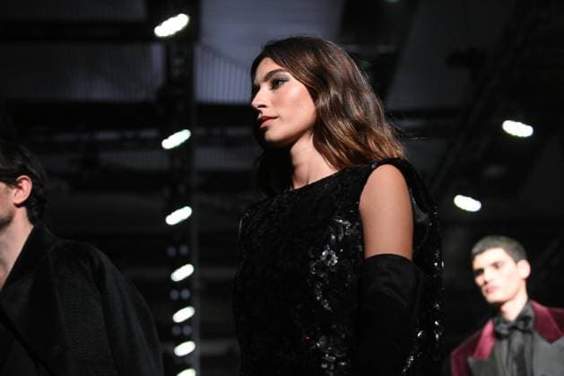 Pedro del Hierro fashion show at the 81st edition of MBFWM Rocío Crusset fashion show for Pedro del Hierro at the 81st edition of MBFWM, February 20, 2025, in Madrid Spain PEDRO DEL HIERRO SHOW MBFWM FAMOUS MODELS José Madrid Madrid Spain  Copyright: xJosÃ xOlivax 6532635