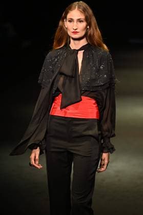 A model wears at collection runway a creation from Pedro de lHierro during Pasarela Cibeles Mercedes-Benz Fashion Week Madrid 2025 in Madrid, on Thursday ,20 February 2025. Cordon Press 