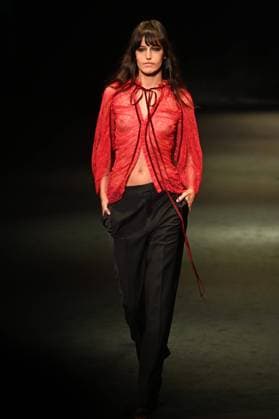 A model wears at collection runway a creation from Pedro de lHierro during Pasarela Cibeles Mercedes-Benz Fashion Week Madrid 2025 in Madrid, on Thursday ,20 February 2025. Cordon Press 