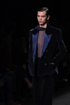 Mans Fashion Week in Madrid A model walks the runway wearing a design by Mans during Mercedes-Benz Fashion Week de Madrid in IFERMA, 20 February 2025 Spain Featuring: A model walks the runway wearing a design by Mans during Mercedes-Benz Fashion Week de Madrid in IFERMA, 20 February 2025 Spain Where: Madrid, Spain When: 20 Feb 2025 Credit: Oscar Gonzalez WENN Madrid Spain Copyright: xOscarxGonzalez WENNx wenn40262737 OFA ZOJx wenn40262737