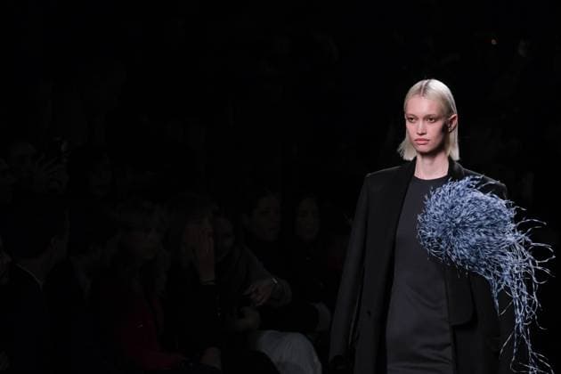 Mans Fashion Week in Madrid A model walks the runway wearing a design by Mans during Mercedes-Benz Fashion Week de Madrid in IFERMA, 20 February 2025 Spain Featuring: A model walks the runway wearing a design by Mans during Mercedes-Benz Fashion Week de Madrid in IFERMA, 20 February 2025 Spain Where: Madrid, Spain When: 20 Feb 2025 Credit: Oscar Gonzalez WENN Madrid Spain Copyright: xOscarxGonzalez WENNx wenn40262709 OFA ZOJx wenn40262709