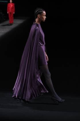 Mans Fashion Week in Madrid A model walks the runway wearing a design by Mans during Mercedes-Benz Fashion Week de Madrid in IFERMA, 20 February 2025 Spain Featuring: A model walks the runway wearing a design by Mans during Mercedes-Benz Fashion Week de Madrid in IFERMA, 20 February 2025 Spain Where: Madrid, Spain When: 20 Feb 2025 Credit: Oscar Gonzalez WENN Madrid Spain Copyright: xOscarxGonzalez WENNx wenn40262724 OFA ZOJx wenn40262724