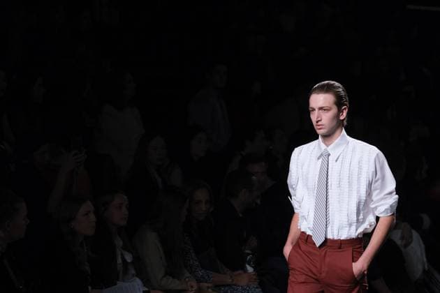 Mans Fashion Week in Madrid A model walks the runway wearing a design by Mans during Mercedes-Benz Fashion Week de Madrid in IFERMA, 20 February 2025 Spain Featuring: A model walks the runway wearing a design by Mans during Mercedes-Benz Fashion Week de Madrid in IFERMA, 20 February 2025 Spain Where: Madrid, Spain When: 20 Feb 2025 Credit: Oscar Gonzalez WENN Madrid Spain Copyright: xOscarxGonzalez WENNx wenn40262705 OFA ZOJx wenn40262705