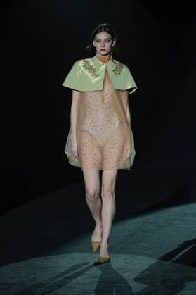 Menchen Tomas Fashion Week A model walks the runway wearing a design by Menchen Tomas during Mercedes-Benz Fashion Week de Madrid in IFERMA, 20 February 2025 Spain Featuring: A model walks the runway wearing a design by Menchen Tomas during Mercedes-Benz Fashion Week de Madrid in IFERMA, 20 February 2025 Spain Where: Madrid, Spain When: 20 Feb 2025 Credit: Oscar Gonzalez WENN Madrid Spain Copyright: xOscarxGonzalez WENNx wenn40263145 OFA ZOJx wenn40263145