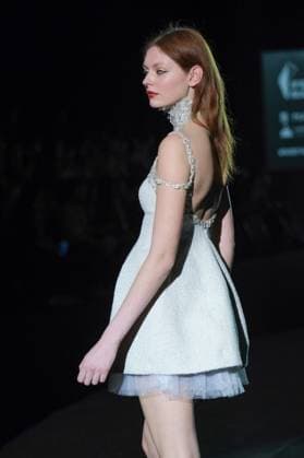 Menchen Tomas Fashion Week A model walks the runway wearing a design by Menchen Tomas during Mercedes-Benz Fashion Week de Madrid in IFERMA, 20 February 2025 Spain Featuring: A model walks the runway wearing a design by Menchen Tomas during Mercedes-Benz Fashion Week de Madrid in IFERMA, 20 February 2025 Spain Where: Madrid, Spain When: 20 Feb 2025 Credit: Oscar Gonzalez WENN Madrid Spain Copyright: xOscarxGonzalez WENNx wenn40263151 OFA ZOJx wenn40263151