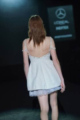 Menchen Tomas Fashion Week A model walks the runway wearing a design by Menchen Tomas during Mercedes-Benz Fashion Week de Madrid in IFERMA, 20 February 2025 Spain Featuring: A model walks the runway wearing a design by Menchen Tomas during Mercedes-Benz Fashion Week de Madrid in IFERMA, 20 February 2025 Spain Where: Madrid, Spain When: 20 Feb 2025 Credit: Oscar Gonzalez WENN Madrid Spain Copyright: xOscarxGonzalez WENNx wenn40263152 OFA ZOJx wenn40263152