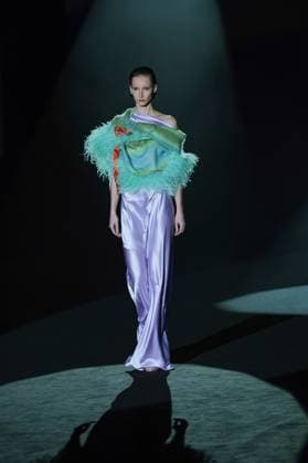 Menchen Tomas Fashion Week A model walks the runway wearing a design by Menchen Tomas during Mercedes-Benz Fashion Week de Madrid in IFERMA, 20 February 2025 Spain Featuring: A model walks the runway wearing a design by Menchen Tomas during Mercedes-Benz Fashion Week de Madrid in IFERMA, 20 February 2025 Spain Where: Madrid, Spain When: 20 Feb 2025 Credit: Oscar Gonzalez WENN Madrid Spain Copyright: xOscarxGonzalez WENNx wenn40263137 OFA ZOJx wenn40263137
