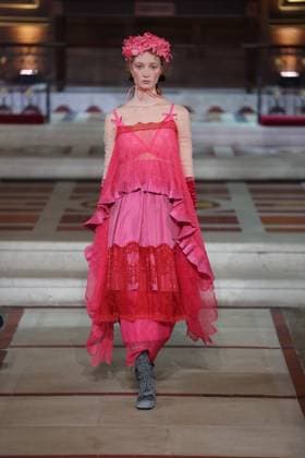 . 21 02 2025. London, United Kingdom. Bora Aksu show for Autumn Winter 2025 at London Fashion Week.  xStephenxLockx xi-Imagesx IIM-25753-0008