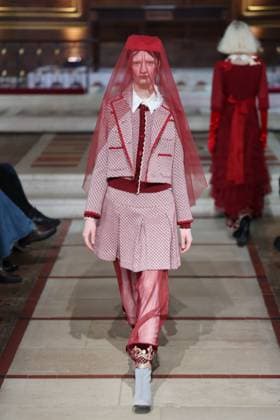 . 21 02 2025. London, United Kingdom. Bora Aksu show for Autumn Winter 2025 at London Fashion Week.  xStephenxLockx xi-Imagesx IIM-25753-0009