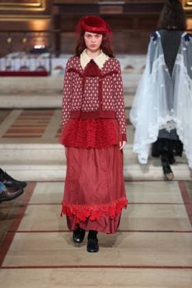 . 21 02 2025. London, United Kingdom. Bora Aksu show for Autumn Winter 2025 at London Fashion Week.  xStephenxLockx xi-Imagesx IIM-25753-0013