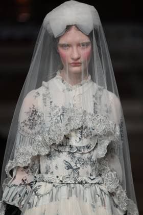 . 21 02 2025. London, United Kingdom. Bora Aksu show for Autumn Winter 2025 at London Fashion Week.  xStephenxLockx xi-Imagesx IIM-25753-0018