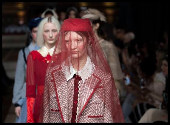 . 21 02 2025. London, United Kingdom. Finale of the Bora Aksu show for Autumn Winter 2025 at London Fashion Week.  xStephenxLockx xi-Imagesx IIM-25753-0028