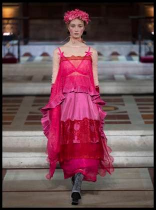 . 21 02 2025. London, United Kingdom. Bora Aksu show for Autumn Winter 2025 at London Fashion Week.  xStephenxLockx xi-Imagesx IIM-25753-0031