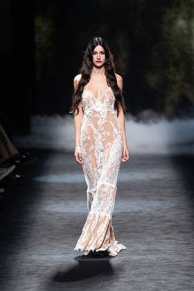 Spanish fashion designers Yolancris present their new collection at Madrid Fashion Week 2025, the most important fashion event in Spain. At IFEMA, Madrid, February 20, 2025. (20250220126)