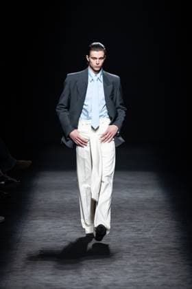 Mans Concept, fashion brand created by designer Jaime Alvarez, presents his new collection at Madrid Fashion Week 2025, the most important fashion event in Spain. At IFEMA, Madrid, February 20, 2025. (20250220159)