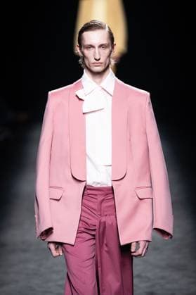Mans Concept, fashion brand created by designer Jaime Alvarez, presents his new collection at Madrid Fashion Week 2025, the most important fashion event in Spain. At IFEMA, Madrid, February 20, 2025. (20250220168)