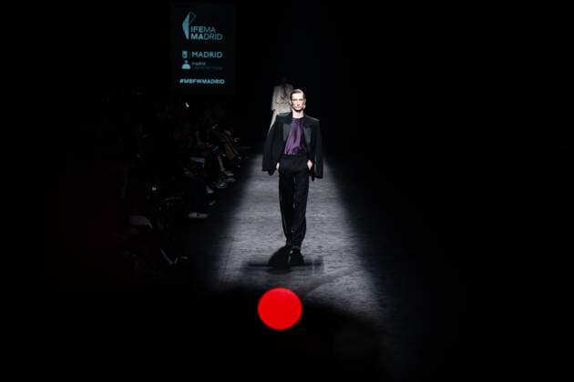 Mans Concept, fashion brand created by designer Jaime Alvarez, presents his new collection at Madrid Fashion Week 2025, the most important fashion event in Spain. At IFEMA, Madrid, February 20, 2025. (20250220194)