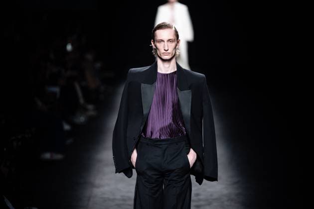 Mans Concept, fashion brand created by designer Jaime Alvarez, presents his new collection at Madrid Fashion Week 2025, the most important fashion event in Spain. At IFEMA, Madrid, February 20, 2025. (20250220195)