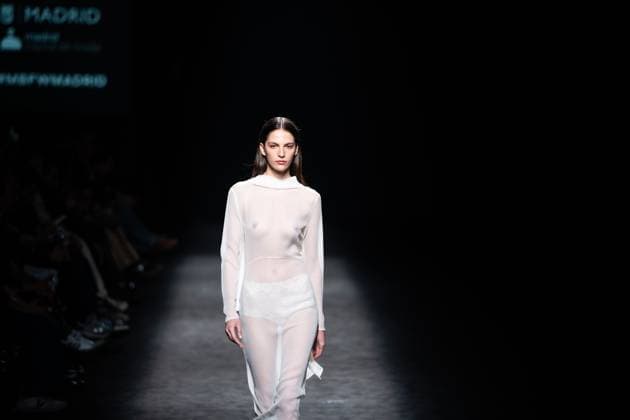 Mans Concept, fashion brand created by designer Jaime Alvarez, presents his new collection at Madrid Fashion Week 2025, the most important fashion event in Spain. At IFEMA, Madrid, February 20, 2025. (20250220216)