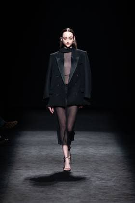 Mans Concept, fashion brand created by designer Jaime Alvarez, presents his new collection at Madrid Fashion Week 2025, the most important fashion event in Spain. At IFEMA, Madrid, February 20, 2025. (20250220218)