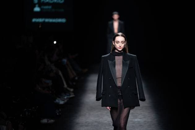 Mans Concept, fashion brand created by designer Jaime Alvarez, presents his new collection at Madrid Fashion Week 2025, the most important fashion event in Spain. At IFEMA, Madrid, February 20, 2025. (20250220219)