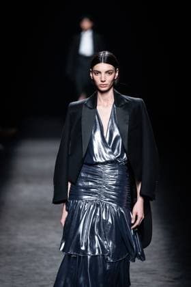 Mans Concept, fashion brand created by designer Jaime Alvarez, presents his new collection at Madrid Fashion Week 2025, the most important fashion event in Spain. At IFEMA, Madrid, February 20, 2025. (20250220222)