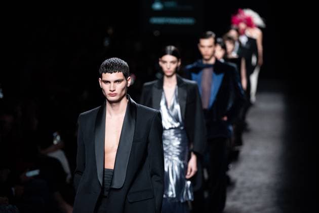 Mans Concept, fashion brand created by designer Jaime Alvarez, presents his new collection at Madrid Fashion Week 2025, the most important fashion event in Spain. At IFEMA, Madrid, February 20, 2025. (20250220242)