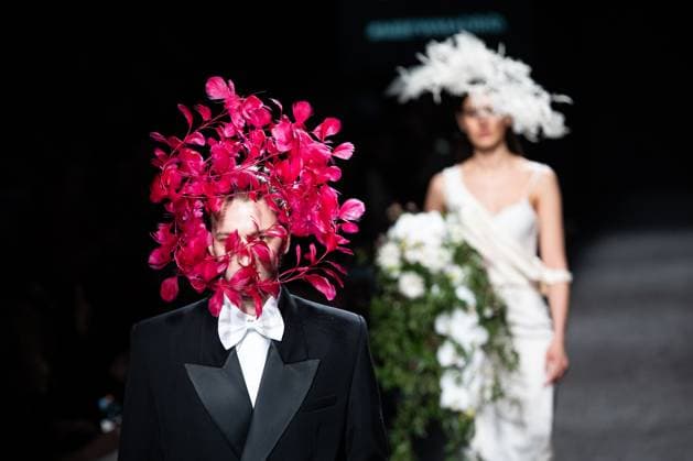 Mans Concept, fashion brand created by designer Jaime Alvarez, presents his new collection at Madrid Fashion Week 2025, the most important fashion event in Spain. At IFEMA, Madrid, February 20, 2025. (20250220243)