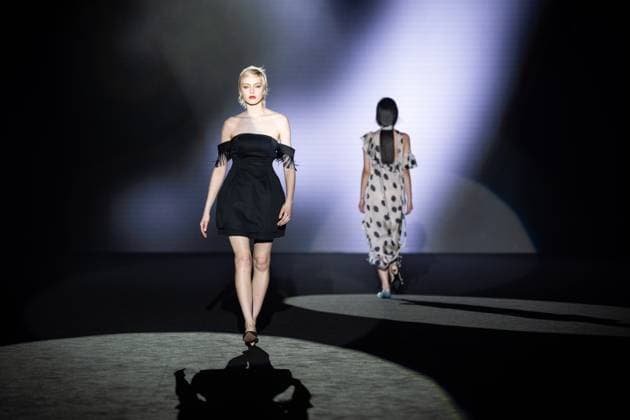Menchen Tomas, female designer from Barcelona, presents Blitz, her new collection at Madrid Fashion Week 2025, the most important fashion event in Spain. At IFEMA, Madrid, February 20, 2025. (20250220249)