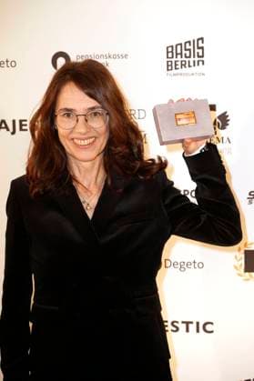 Regina Schilling bei der 12. Verleihung der DAfFNE-Auszeichnung 2025 im Babylon. Berlin, 21.02.2025