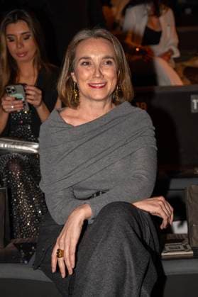 February 21, 2025, Madrid, Madrid, Spain: CUCA GAMARRA attends the ERROZ fashion show during Mercedes Benz Fashion Week Madrid at Ifema on September 21, 2025 in Madrid, Spain. Madrid Spain - ZUMAc312 20250221_zsp_c312_117 Copyright: xOscarxManuelxSanchezx