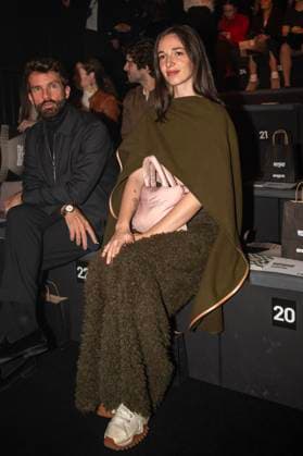 February 21, 2025, Madrid, Madrid, Spain: PALITO DOMINGUIN attends the ERROZ fashion show during Mercedes Benz Fashion Week Madrid at Ifema on September 21, 2025 in Madrid, Spain. Madrid Spain - ZUMAc312 20250221_zsp_c312_121 Copyright: xOscarxManuelxSanchezx