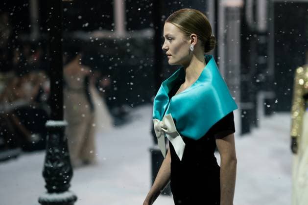 Richard Quinn - Runway - LFW February 2025 LONDON, ENGLAND - 21 FEBRUARY : Model during the Richard Quinn show during London Fashion Week February 2025 at The Lindley Hall on 21 February 2025 in London, England., Credit:Lounis Tiar Avalon United Kingdom, London  Copyright: xLounisxTiarx xAvalonx 0967213106