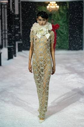 Richard Quinn - Runway - LFW February 2025 LONDON, ENGLAND - 21 FEBRUARY : Model during the Richard Quinn show during London Fashion Week February 2025 at The Lindley Hall on 21 February 2025 in London, England., Credit:Lounis Tiar Avalon United Kingdom, London  Copyright: xLounisxTiarx xAvalonx 0967213464
