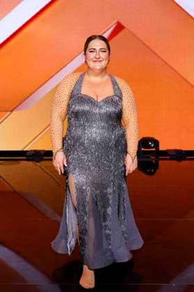 Influencerin Sandra Safiulov (SelfieSandra) bei der 18. Staffel der RTL-Tanzshow Lets Dance im Coloneum. Köln, 21.02.2025 NRW Deutschland *** Influencer Sandra Safiulov SelfieSandra at the 18th season of the RTL dance show Lets Dance at the Coloneum Cologne, 21 02 2025 NRW Germany Copyright: xChristophxHardtx