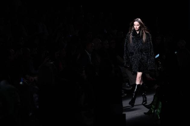The distinguished Barcelona-based designer Custo presents his new collection at Madrid Fashion Week 2025, the most important fashion event in Spain. At IFEMA, Madrid, February 21, 2025. (2025022196)