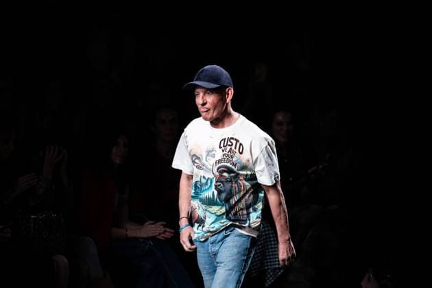 The distinguished Barcelona-based designer Custo presents his new collection at Madrid Fashion Week 2025, the most important fashion event in Spain. At IFEMA, Madrid, February 21, 2025. (20250221111)