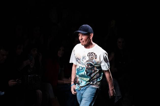 The distinguished Barcelona-based designer Custo presents his new collection at Madrid Fashion Week 2025, the most important fashion event in Spain. At IFEMA, Madrid, February 21, 2025. (20250221112)