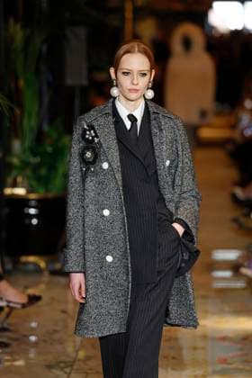 Huishan Zhang London Ready to wear fall winter 2025:26 LONDON February 2025 Huishan Zhang London Ready to wear fall winter 2025:26 LONDON February 2025, Credit:Zeppelin Avalon  Copyright: xZeppelinx xAvalonx 0967646555