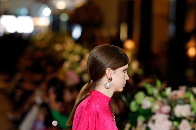 Huishan Zhang London Ready to wear fall winter 2025:26 LONDON February 2025 Huishan Zhang London Ready to wear fall winter 2025:26 LONDON February 2025, Credit:Zeppelin Avalon  Copyright: xZeppelinx xAvalonx 0967647567