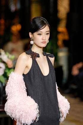 Huishan Zhang London Ready to wear fall winter 2025:26 LONDON February 2025 Huishan Zhang London Ready to wear fall winter 2025:26 LONDON February 2025, Credit:Zeppelin Avalon  Copyright: xZeppelinx xAvalonx 0967647862
