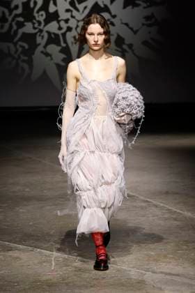 Pauline Dujancourt London Ready to wear fall winter 2025:26 LONDON February 2025 Pauline Dujancourt London Ready to wear fall winter 2025:26 LONDON February 2025, Credit:Zeppelin Avalon  Copyright: xZeppelinx xAvalonx 0967858142